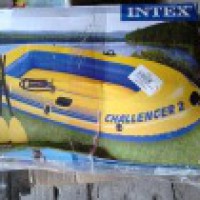 Надувная лодка Intex Challenger 2 Boat Set