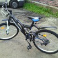 Велосипед forward Cruncher 1.0 (24 6 ск) черный ма